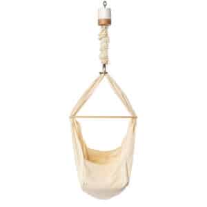 BABYNOHR - Slyngevugge Med Motor - Hvid - Nature White - Babynohr.dk