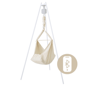 Slyngevugge Basic med LeeLo02 vuggemotor og vuggestativ – Membantu